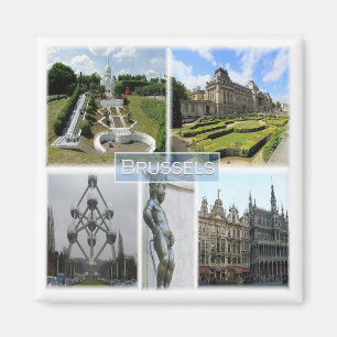 BE * Belgien - Bryssel Magnet