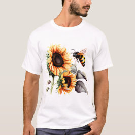 Be Bland solblommor Tee