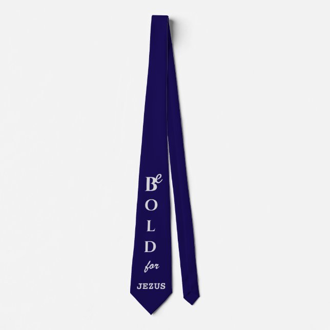Be Bold for JEZUS beautiful navy blue Slips (Framsida)