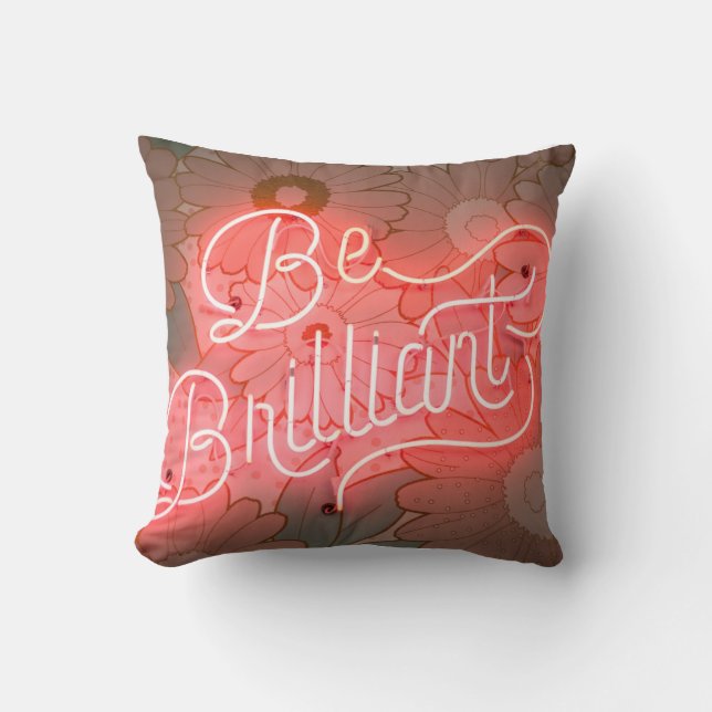 BE BRILLIANT square cushion Kudde (Framsida)
