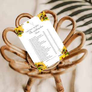 Be Bröllop-spelkort för skomakare Meddelande