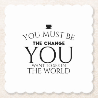 Be change black underlägg papper
