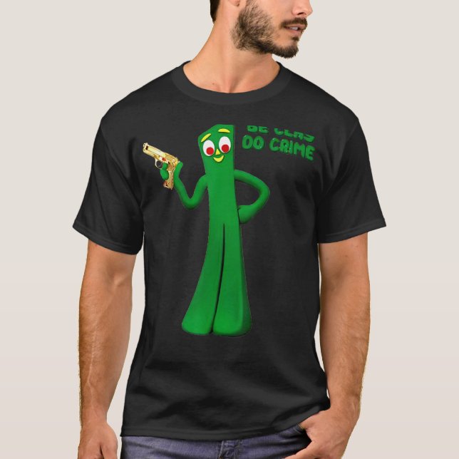 Be Clay Do Crime T Shirt (Framsida)