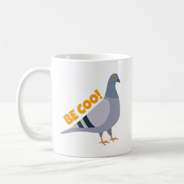 Be Coo Pigeon Mugg (Vänster)