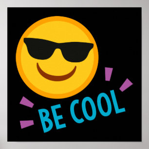 Be Coola Emoji Poster