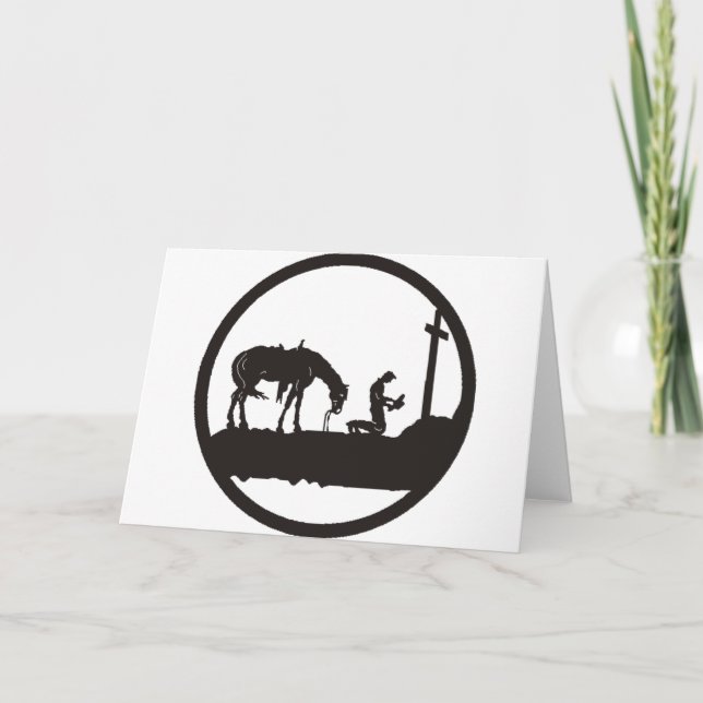 be cowboyen kort (Framsida)