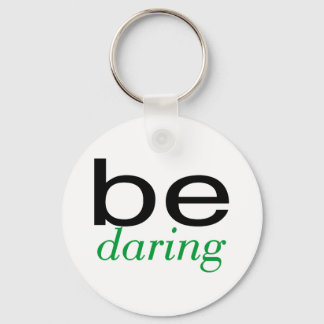 Be Daring-Grönt Nyckelring