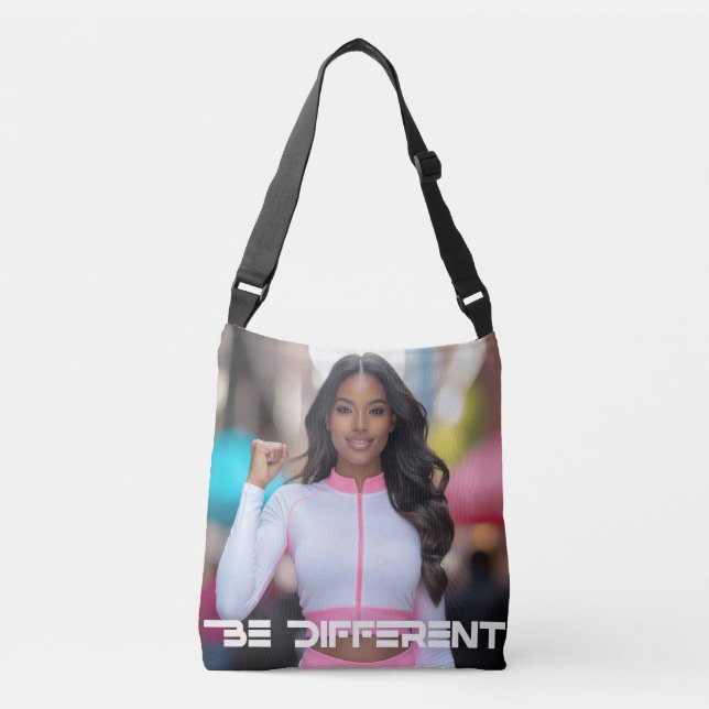 BE DIFFERENT AXELVÄSKA (Framsida)