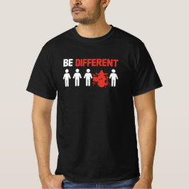 Be Different - Funny Drummer T Shirt