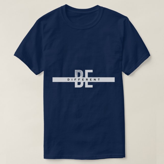 Be different men t-shirt (Design framsida)