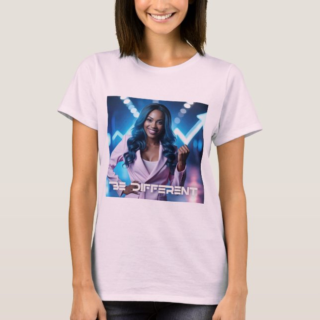 BE DIFFERENT T SHIRT (Framsida)