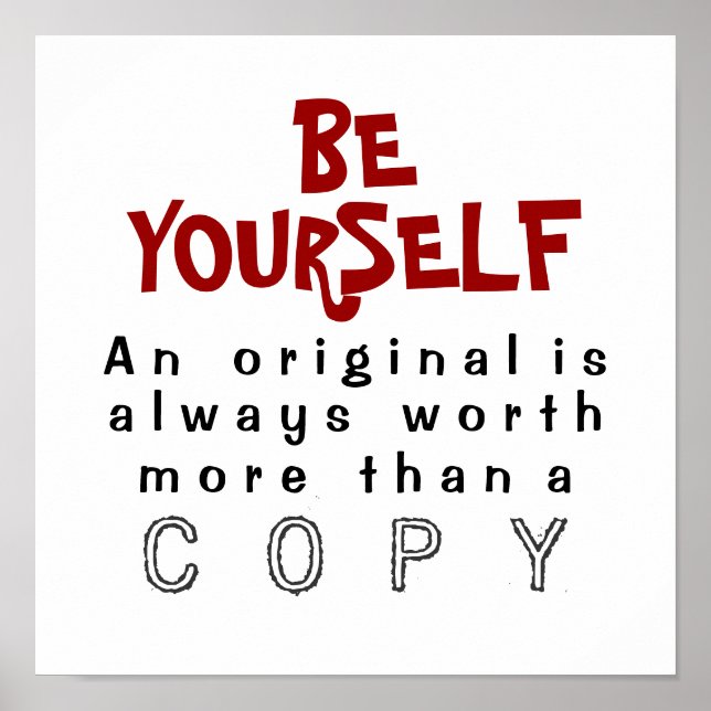 BE DIG ~ Poster/Skriv ut nr 435 Poster (Framsidan)