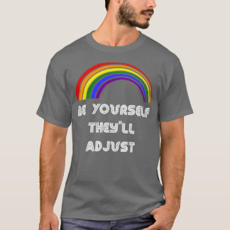 Be digDe justerar HBT-Pridet T HGBTQ-sökning Shirt
