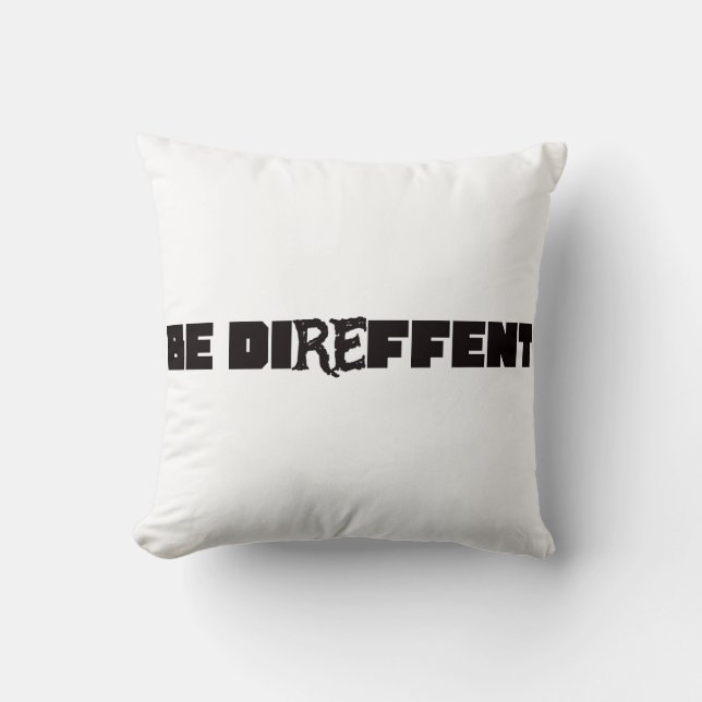 Be Direffent Kudde (Framsida)