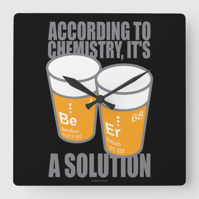 BE-ER FYRKANTIG KLOCKA (Framsida)