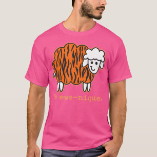 BE Ewe-Nique Orange Bengal Tiger Rand Animal Pr T Shirt