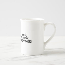 Be, Få, Huvudvärk Benporslin Mugg