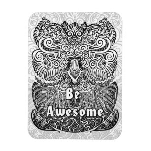 Be Fantastisk - positiv Påstående-citat Magnet