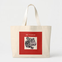 BE FIERCE TIGER TOTALT BAG