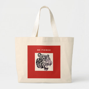 BE FIERCE TIGER TOTALT BAG JUMBO TYGKASSE