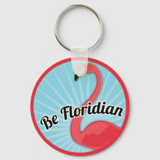 Be Floridian Keychain - blå Nyckelring
