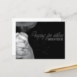 "Be för andra" Motiverande affirmation Vykort