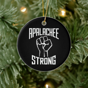 Be för Apalachee High School Starkt Julgransprydnad Keramik
