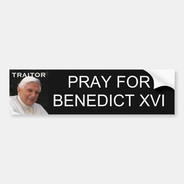 BE FÖR BENEDICT XVI BILDEKAL (Framsidan)