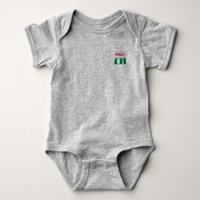Be för CA: Tillsammans i bön för CA T Shirt (Framsida)