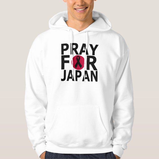 Be för den Japan hoodien Sweatshirt Med Luva (Framsida)