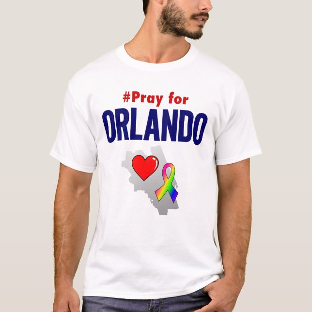Be för den Orlando utslagsplatsen Tee Shirt (Framsida)