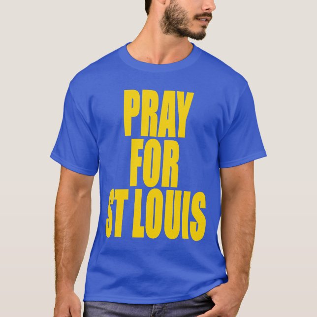 Be för den St Louis T-tröja T-shirt (Framsida)