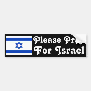 Be för Israel Bildekal