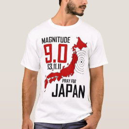 Be för Japan - storlek 9,0 - 03.11.11 T-shirt