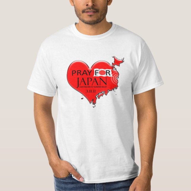 BE FÖR JAPAN T SHIRT (Framsida)