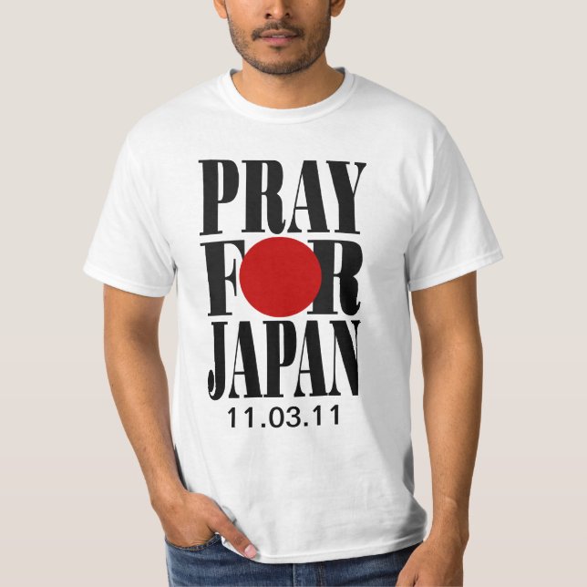 Be för Japan Tee Shirt (Framsida)