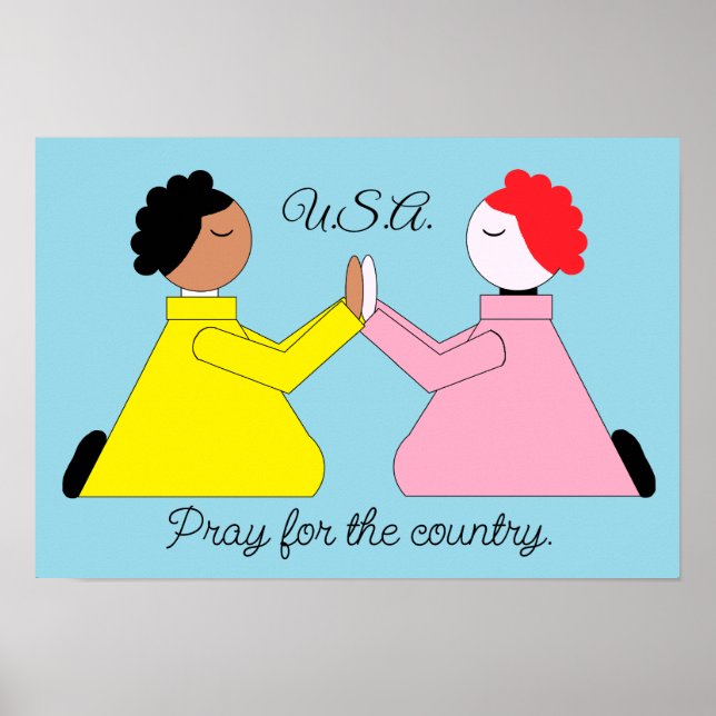 Be för landet poster (Framsidan)