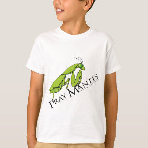 Be för pojkeinsekten för bönsyrsan den gröna t-shirt