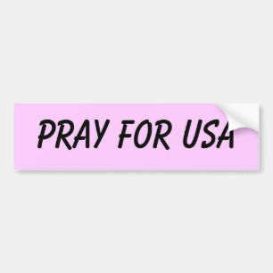 Be för USA Bildekal