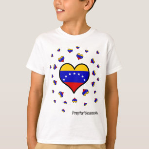 Be för Venezuela SOS hjälpservice Venezuela T Shirt
