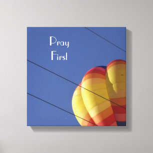 Be först Ballong och Höga Trådar  Canvastryck