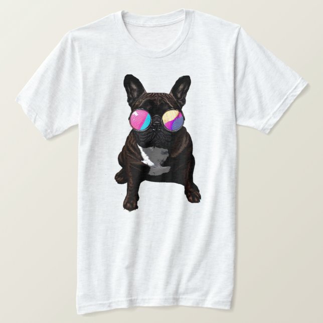 Be Frenchy-Coola T Shirt (Design framsida)