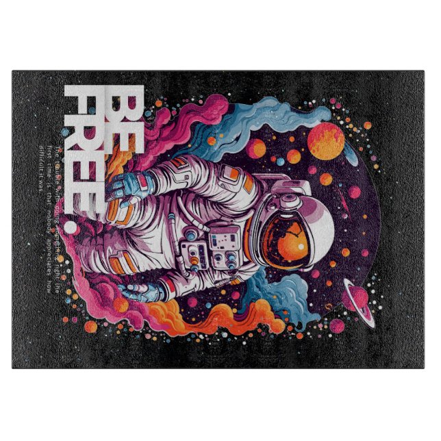BE FRIA Astronaut-design (Framsidan)