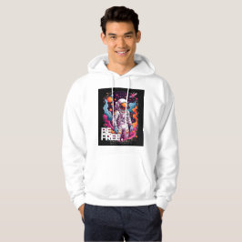 BE FRIA Astronaut-design Hoodie