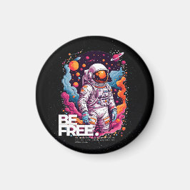 BE FRIA Astronaut-design Magnet