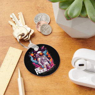 BE FRIA Astronaut-design Nyckelring