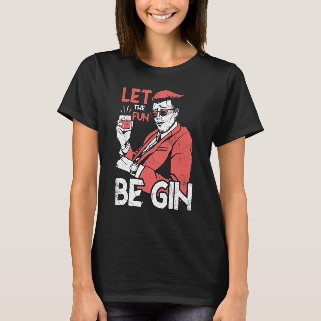 Be Gin 9 T Shirt (Framsida)