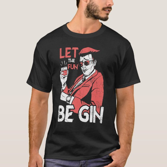 Be Gin 9 T Shirt (Framsida)