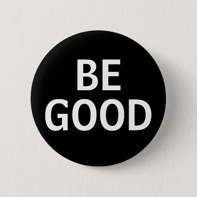 Be Good Knapp (Framsida)