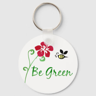 Be Green Keychain Nyckelring